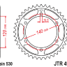 JTR499.42 Звезда задняя  42 зубов