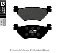 Galfer Тормозные колодки FD260 G1054 (can replace FD295 9.5 mm.)