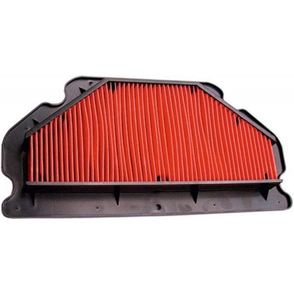 12-92682 Воздушный фильтр для мотоцикла Kawasaki  ZX600 K1,M1 (ZX6-RR Ninja)  03-04, ZX636 B1-B2 (ZX6-R Ninja)  03-04, аналог  11013-1301, HFA2605,