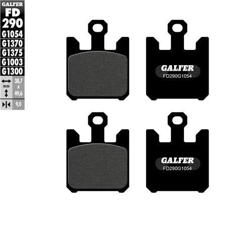 Galfer Тормозные колодки FD290 G1054
