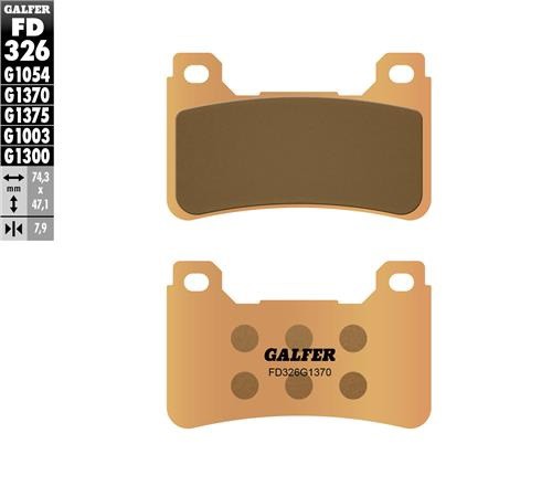 Galfer Тормозные колодки FD326 G1370