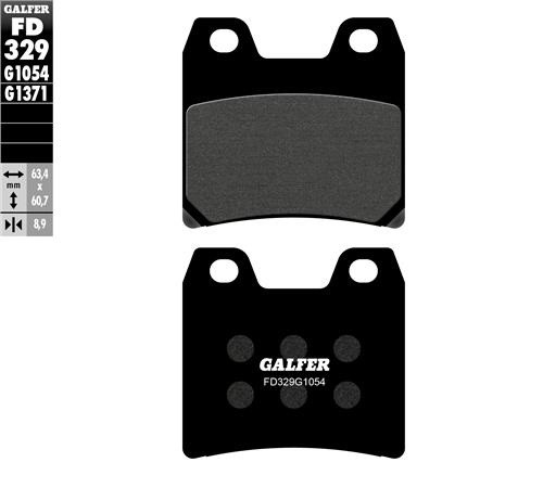 Galfer Тормозные колодки FD329 G1054