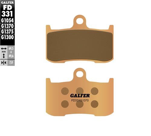 Galfer Тормозные колодки FD331 G1370