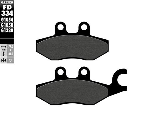 Galfer Тормозные колодки FD334 G1054