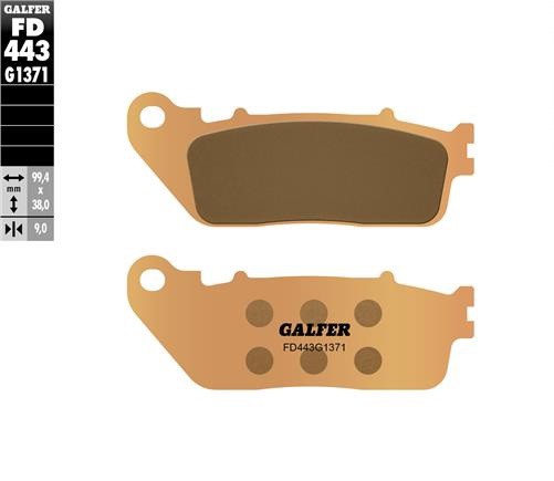 Galfer Тормозные колодки FD443 G1371