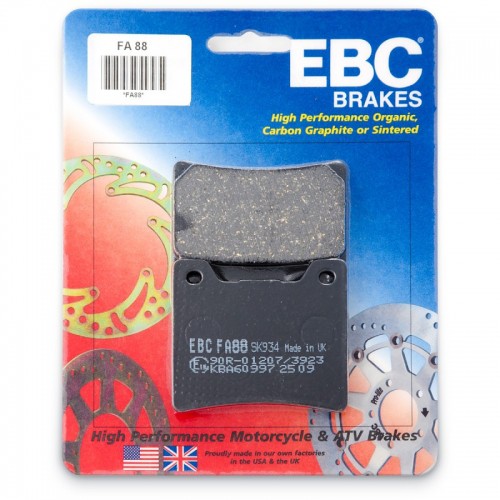 EBC Тозмозные колодки FA88