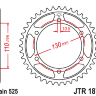 Sunstar Звезда задняя  1-4474-45 , аналог JTR1876.45
