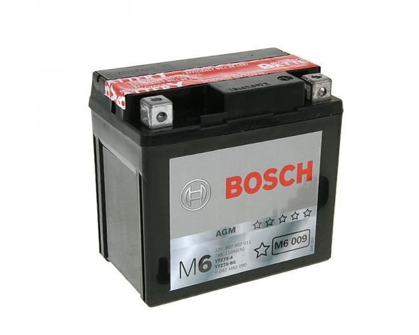 Bosch 0092M60090 аккумулятор необслуживаемый, аналог  YTZ7s, CT1207.2