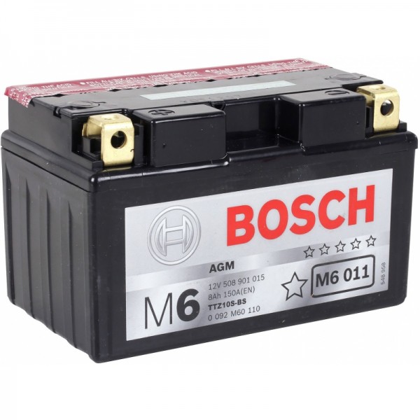 Bosch 0092M60110 аккумулятор необслуживаемый, аналог  YTZ10S , CT1210.1