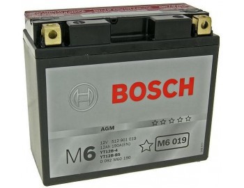 Bosch 0092M60190 аккумулятор необслуживаемый, аналог  YT12B-4 (YT12B-BS) , CT1212.1