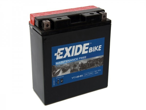 Exide YT14B-4 (YT14B-BS)  аккумулятор необслуживаемый, аналог  0092M60200, CT1212.2