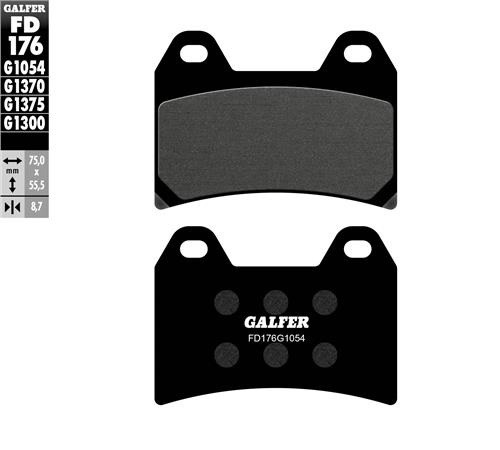 Galfer Тормозные колодки FD176 G1054
