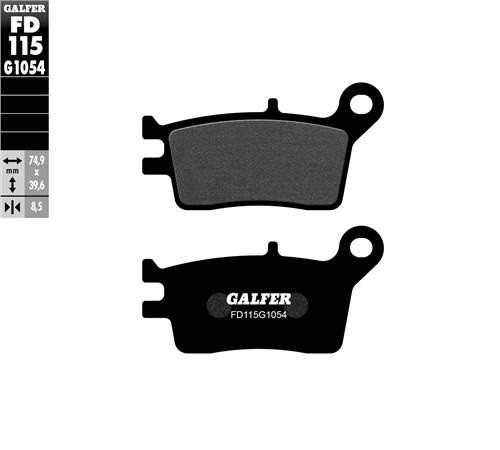 Galfer Тормозные колодки FD115 G1054