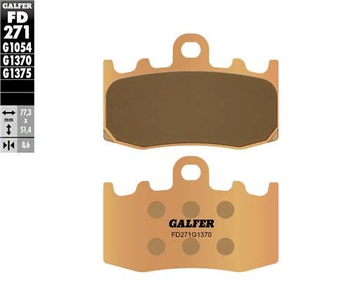 Galfer Тормозные колодки FD271 G1370