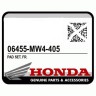 Honda Тормозные колодки 06455-MW4-405