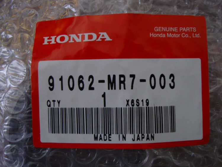 Оригинальный подшипник Honda 91062-MR7-003