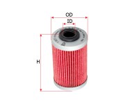 Sakura  фильтр масляный O-98070, аналог HF155