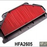 HFA2605 Воздушный фильтр для мотоцикла Kawasaki  ZX600 K1,M1 (ZX6-RR Ninja)  03-04, ZX636 B1-B2 (ZX6-R Ninja)  03-04, аналог  11013-1301, 21-02108,